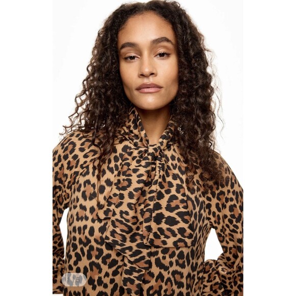 Kate Spade leopard print dress Size Medium - Picture 3 of 13